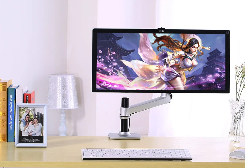 ultra longo braço led monitor lcd suporte