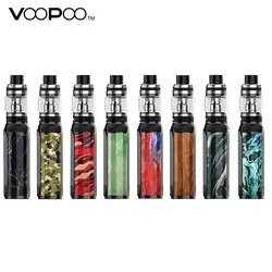 В наличии! VOOPOO Vmate Комплект 200 Вт с UFORCE T1 8 мл Танк двойной Батарея TC коробка Mod Kit электронных сигарет испаритель 0.2ohm U2