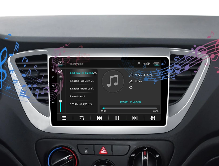 AWESAFE PX9 для hyundai Solaris Verna автомобильный Радио Мультимедиа Видео плеер gps No 2din 2 din Android 9,0 2G+ 32G