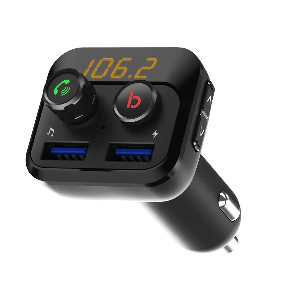 Автомобильный комплект Vehemo MP3 бас FM передатчик Handsfree Bluetooth портативный 5 В/3 4 А