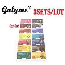 3 комплекта/42 шт. Горячая игра тема lable Стикеры сзади Корпус консоли сзади бирка для GBASP gameboygb Advance SP игровой консоли крышка