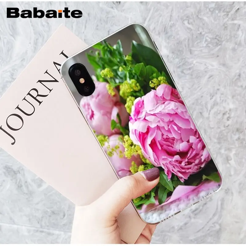 Elegant Pink Purple Peony