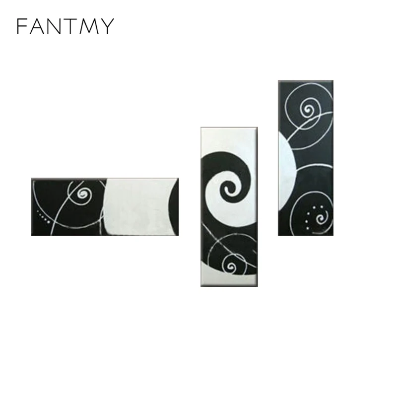 Fantmy черный белый цвет разноцветный абстрактный Книги по искусству Безрамное