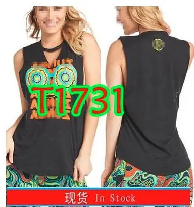 

S M L Woman Dance vest Tank racerback black/yellow T1548 1705 1731 1617