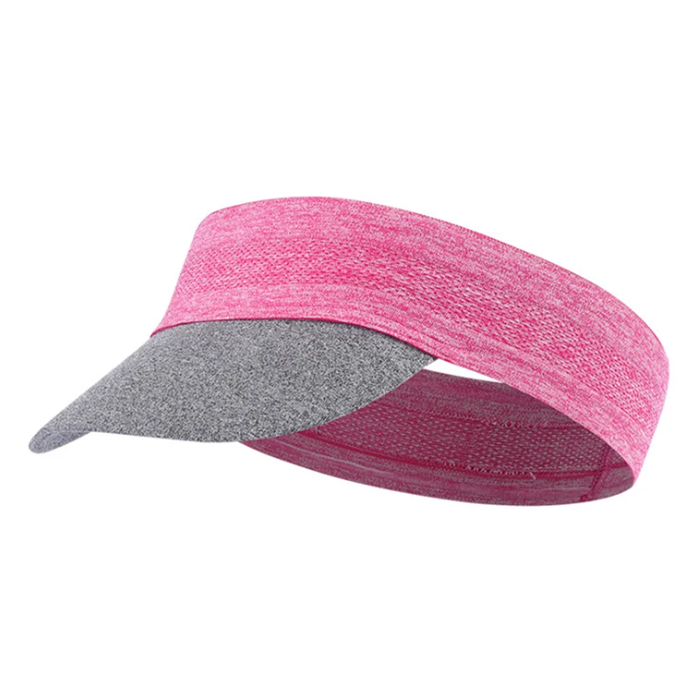 

Headband Visor Cap Ultralight Camping Anti UV Foldable Breathable Soft Women Men Empty Top Hat Running Summer Outdoor Sports