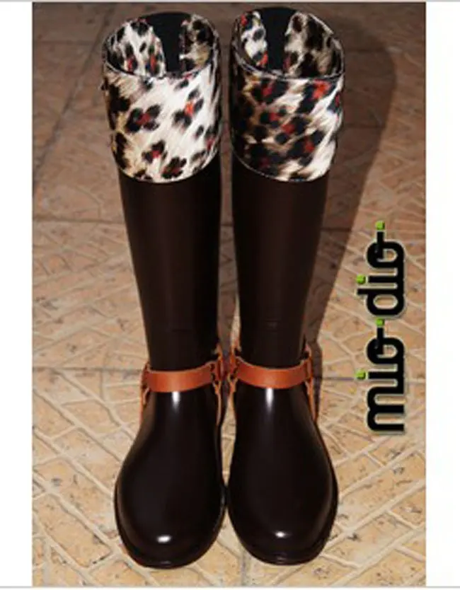 Online Shop Asian MIODIO Fashion Knee High PVC Rain Boots with ... Online Shop Asian MIODIO Fashion Knee High PVC Rain Boots with ...