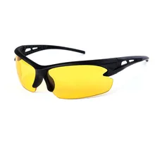 Fashion Night Vision Glasses Men yellow Lense SunGlasses Driving Glasses Oculos De Sol Masculino