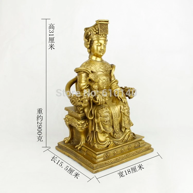 

Mazu copper bronze ornaments like the town house evil spirits for security and peace