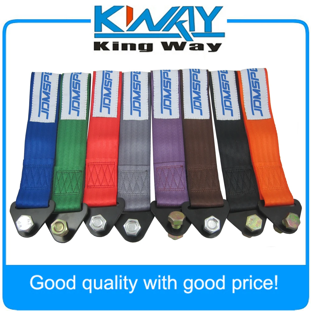 

JDMSPEED UNIVERSAL RACING TOW STRAP FOR TOWING JDM/USDM/KDM 10,000 LB RATING 8 color