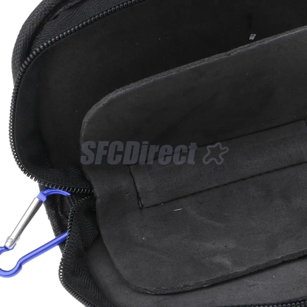 Fishing Spoon Lures Tackle Bag Case Hook Spinners Box Waterproof attach to Vest Backpack