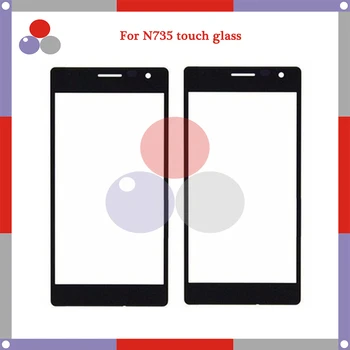 

10pcs/lot High Quality For Nokia Lumia 730 735 N735 Touch Panel Glass Front Glass Lens Screen