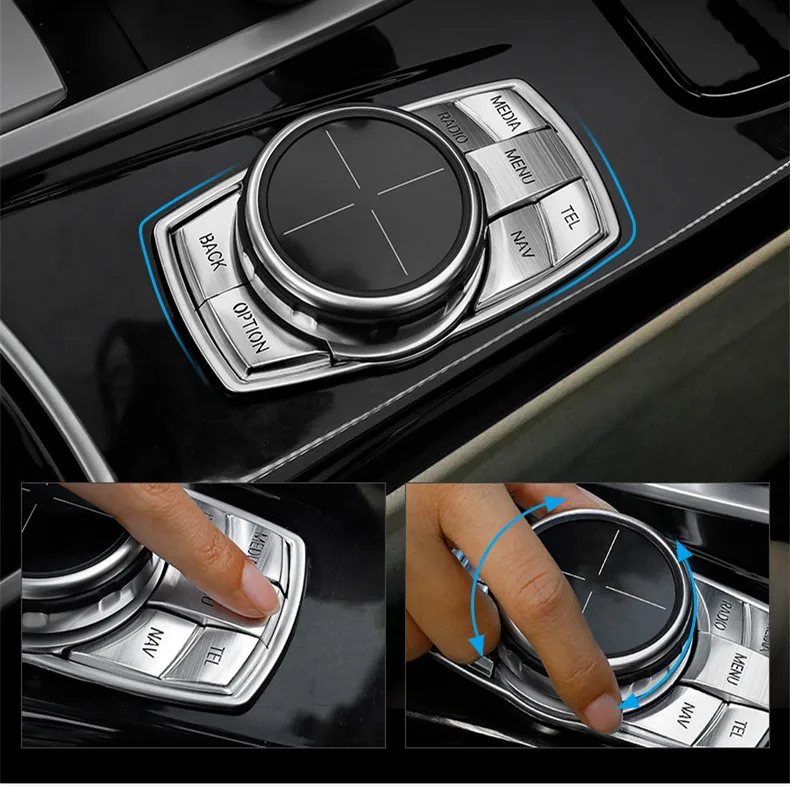 Для BMW 3 серии 316i 318i 320i 330i F30 Автомобильная Мультимедийная декоративная рамка для