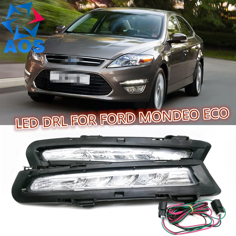 2PCs/set AUTO LED DRL Daylight waterproof Car Daytime Running lights