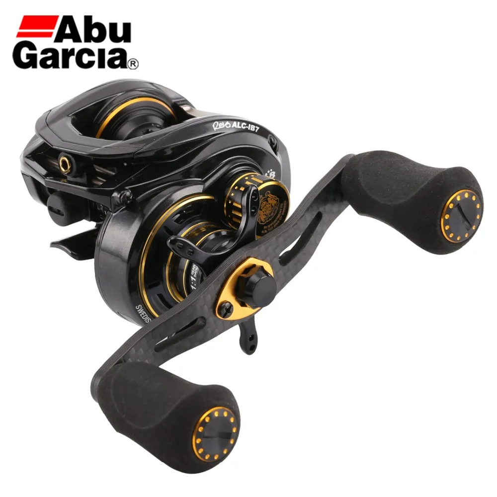 Оригинал Abu Garcia REVO ALC-IB7/7L Baitcasting Рыболовная катушка 7 1: 1 149 г 8BB кг C6 легкий углерода