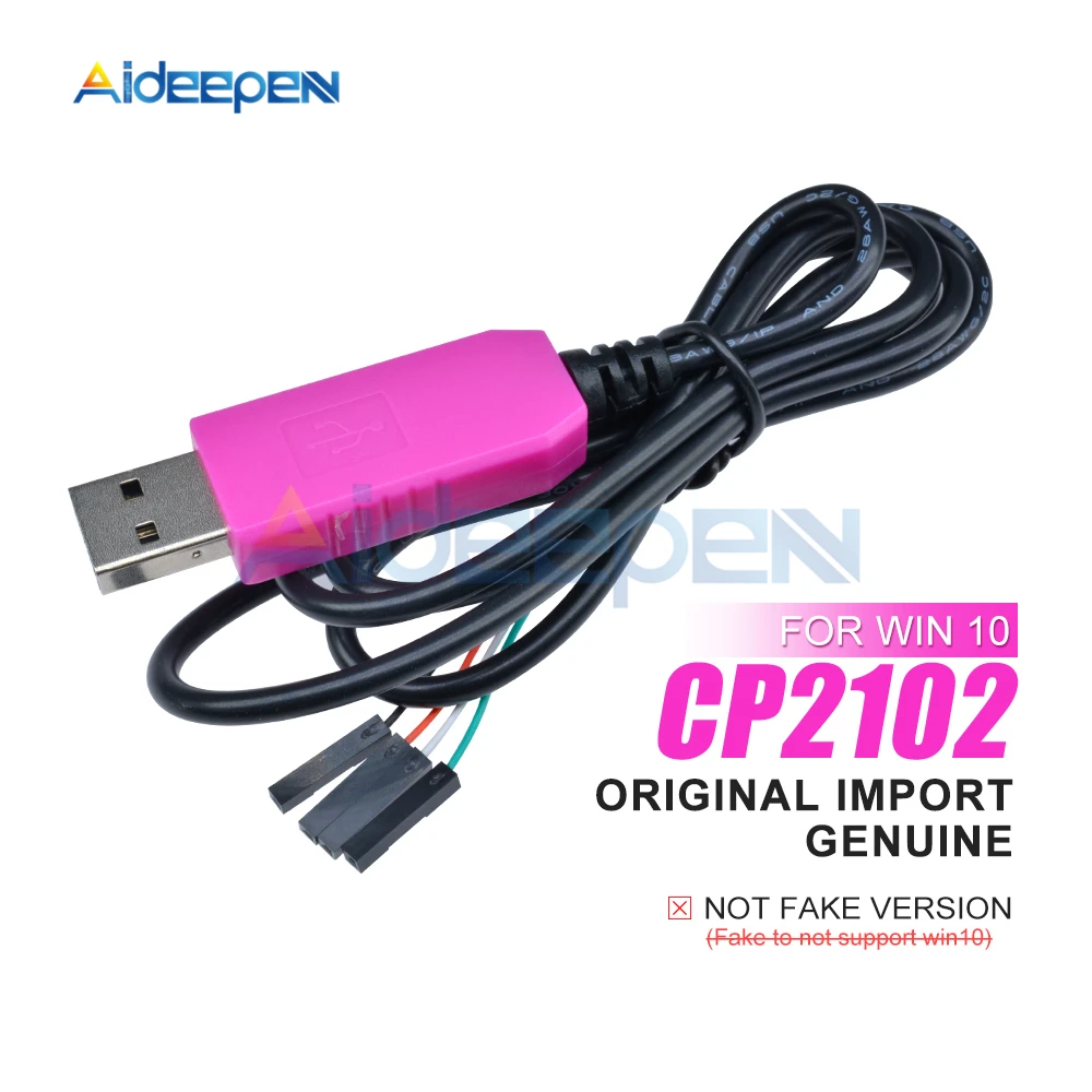 

Original Import CP2102 Download Line USB to TTL Cable Download Line Compatible for WIN10