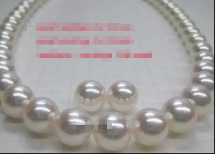 

Free shipping hot sale Women Bridal Wedding Jewelry >>HUGE AAA 17" 12-13MM SOUTH SEA GENUINE WHITE PEARL NECKLACE EARRING14K