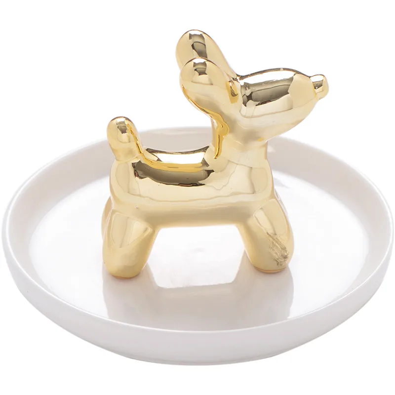 16  Ceramic jewelry dish             (1)