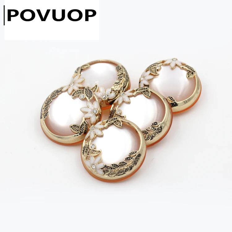 

POVUOP Wool coat outerwear button marten velvet overcoat button big measurement buttons 26mm/34mm/38mm