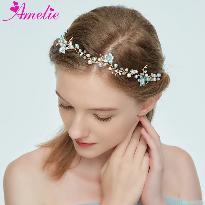 Demoiselle D/'Honneur Enterrement Vie Jeune Fille Cheveux accessoires Mariée Couronne Mariage Diadèmes serre-tête