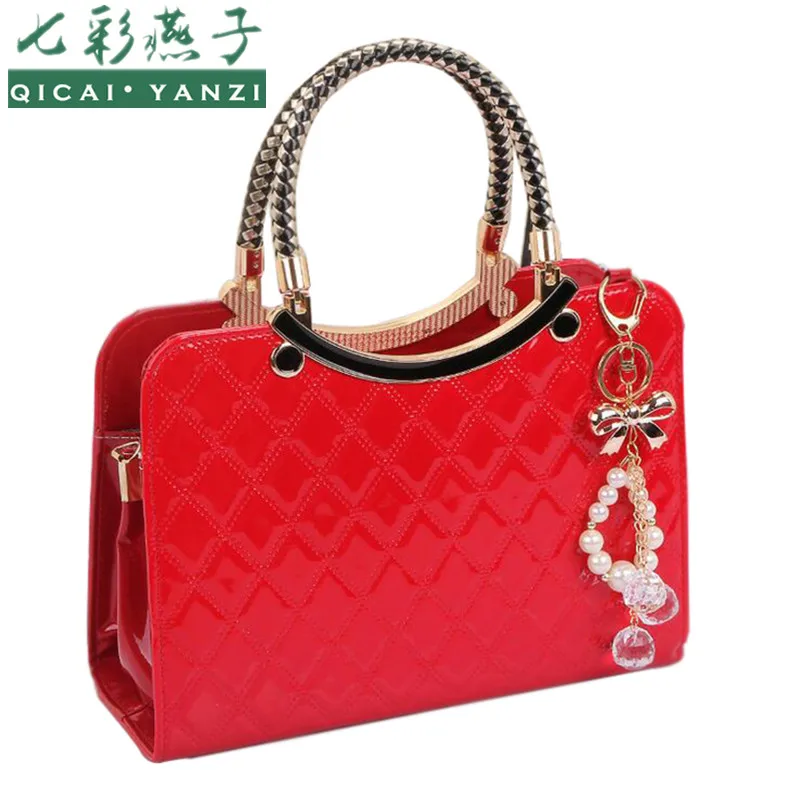 2017 Fashion Women Messenger Bag Ladies Tote Purse Hobo Handbag Hard Leather Shoulder Bags High Quality