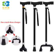 ANXIAOKANG Т-образная ручка, черные трости для ходьбы, алюминиевый сплав, треккинговые палки, треккинговые палки для инвалидов и пожилых людей