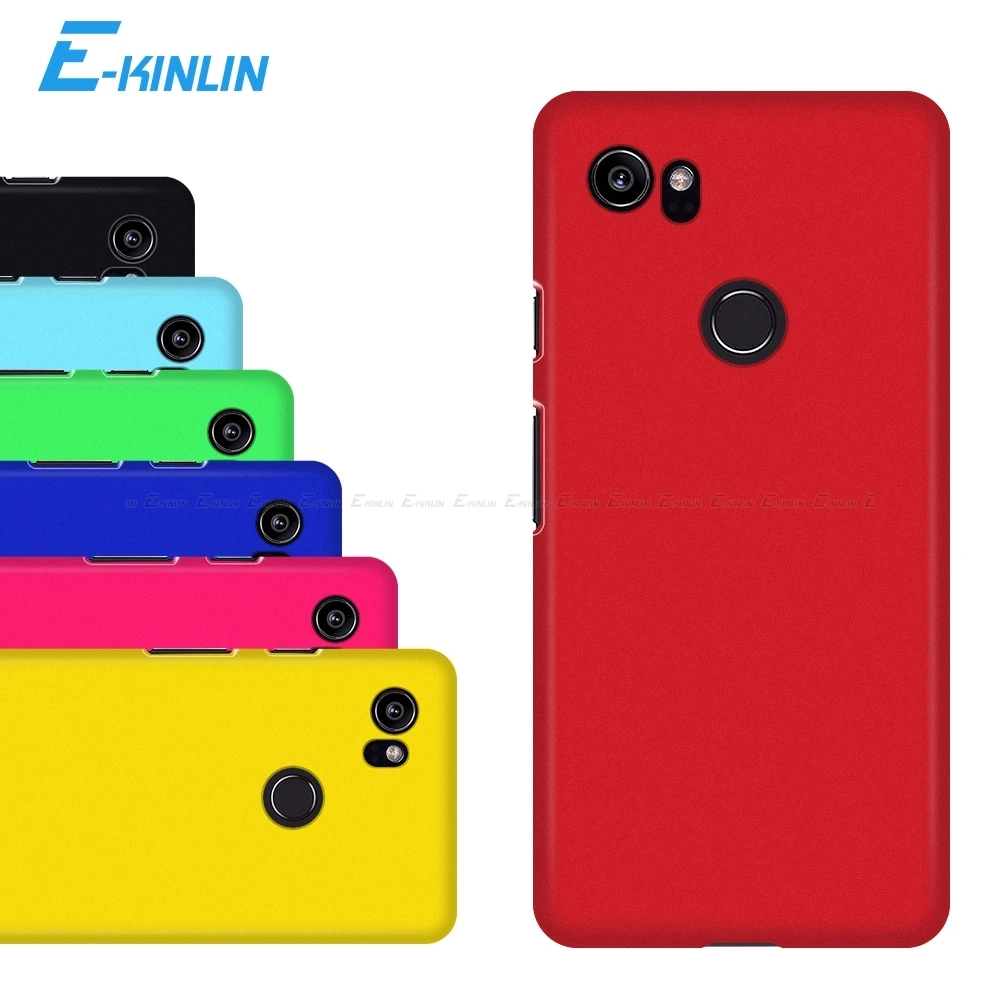 

Luxury Frosted PC Hard Back Cover For Google Pixel 3 3a 2 XL 3XL 2XL 3aXL Matte Protective Phone Case