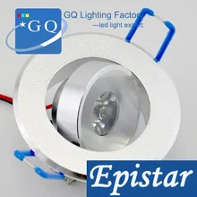 1 Вт Светодиодная потолочная лампа r Встраиваемая светодиодная точечная лампа 85-265 в высокое качество clod теплая