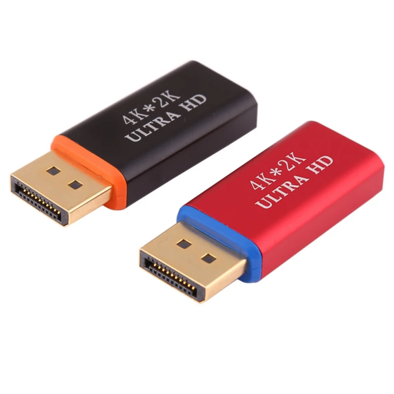 Переходники для мужчин и женщин 4K Ultra HD 3D позолоченный порт отображения в HDMI