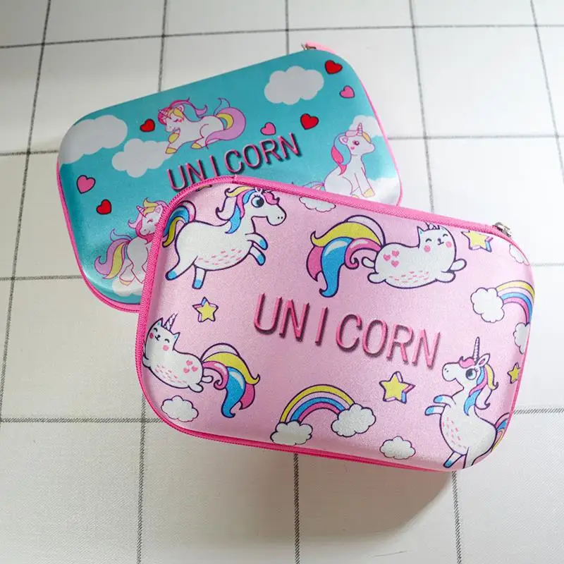 Единорог пенал Kawaii Kalem Kutusu EVA Trousse Scolaire Stylo креативные школьные принадлежности Estojo