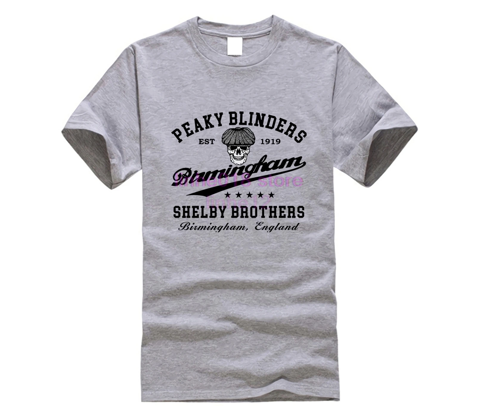 

Retro Tee Peaky Blinders Clothing Male Plus Size Camiseta Male T Shirt Basic Movie T-shirt Dropshipping Movie Tshirt Apparel
