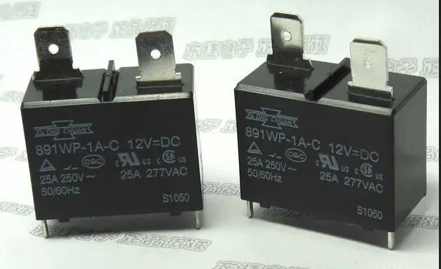 Бесплатная доставка! 100% Новые 10 шт./лот 891WP 1A C 12VDC 25A водонагреватель воздушные