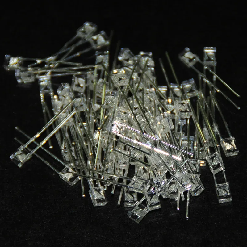 

100pcs Flashing Blinking LED RGB 2*3*4mm Square Rectangular LED Lamp Red Green Blue Light-Emitting-Diodes Bright Blink Flash