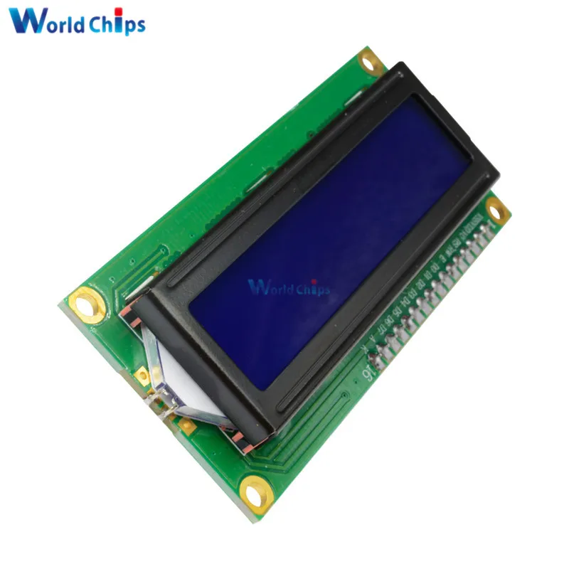 Модуль ЖК дисплея IIC/I2C 1602 дисплей I2C синий 5 в IIC/I2C/TWI/последовательный интерфейс SPI