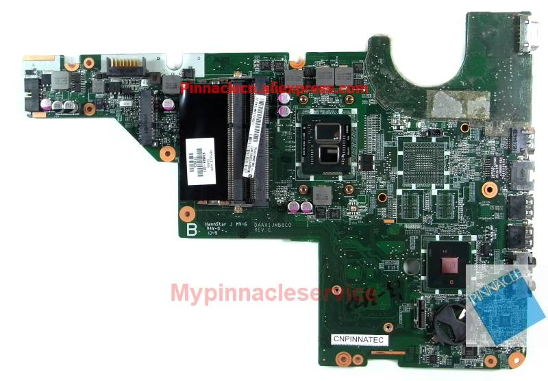 634648 001 I3 350 материнская плата для HP G42 G62 Compaq Presario CQ42 CQ62 DAAX1JMB8C0|Материнские платы