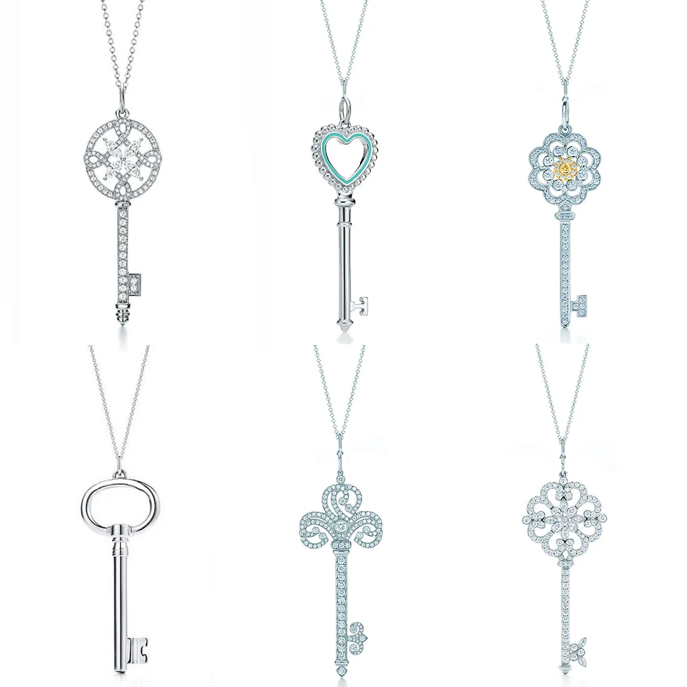 

Kaliyah 100% Silver Sterling 925 New Mode Elegant Temperament Paste Lady Charm Zircon Key Chain