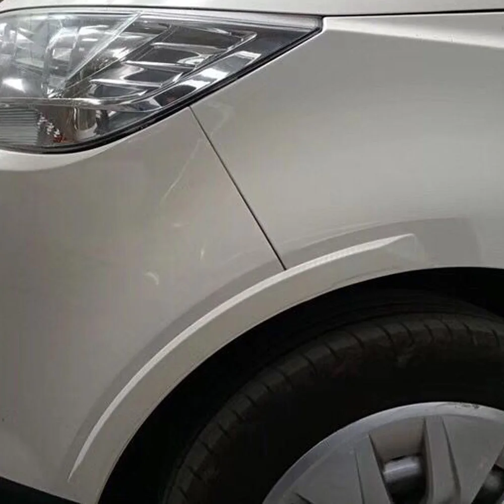4 шт. универсальный белый углеродного волокна Car/авто крыло швов арки колеса