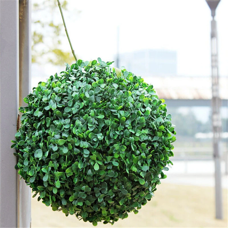 Efecto de hoja de bola Topiario Jardín Verde Artificial Colgante Cadena entrega al día siguiente Efecto de hoja de bola Topiario Jardín Verde Artificial Colgante Cadena entrega al día siguiente
