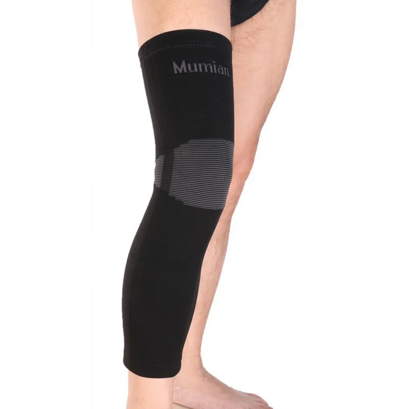 M L XL الركبة الوسادة كم طويل مرونة الحرارية جوارب السيقان حامي اللياقة البدنية الدراجات تسلق الملحقات الرياضية M L XL الركبة الوسادة كم طويل مرونة الحرارية جوارب السيقان حامي اللياقة البدنية الدراجات تسلق الملحقات الرياضية