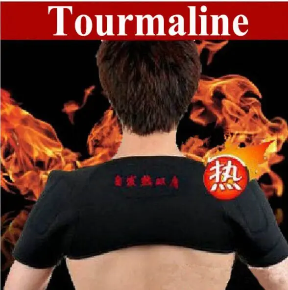 Hot 1pc tourmaline shoulder heating belt Therapy shoulder heating belt Pain Relieve 724
