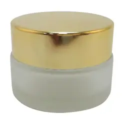 1 предмет 20 мл Frost Стекло макияж крем jar-упаковочного контейнера Алюминий Пластик крышкой (AY200F-20)