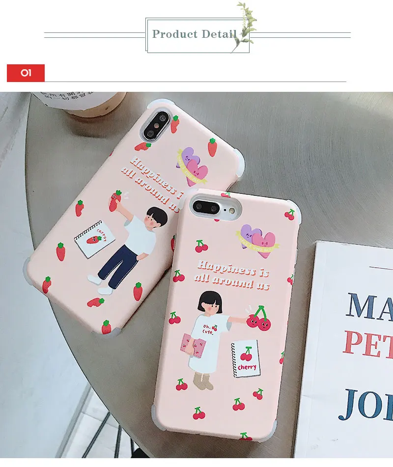Boy Girl Hard Acrylic Case For iPhone 8 8plus 7 7 Plus Phone Case For iphone 6 s 6s Plus X XR XS Max Cases Cover Funda Capinha   (16)