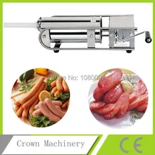 3л горизонтальная машина для производства колбасы с пластиковым плунжером