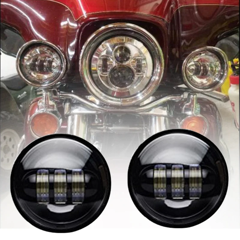

Super bright 30w led motorcycle headlight 4-1/2" 4.5 inch led Fog spot light special for motorcycle fog light