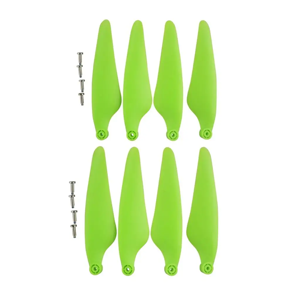 

8PCS propeller for Hubsan Zino H117S drone accessories CW CCW green paddle