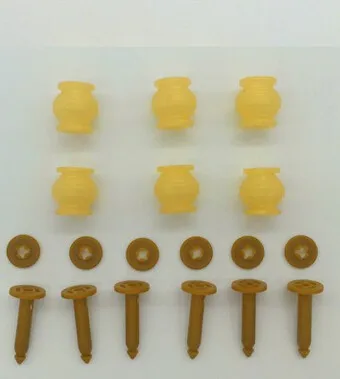 Shock Absorber Rubber Ball Dampers With Securing Bracket For DJI Phantom 3 Advanced / Professional