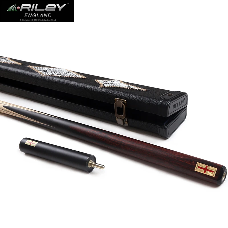 Ультра роскошный цельный снукер RILEY Cue для соревнований ручной работы Бильярдный