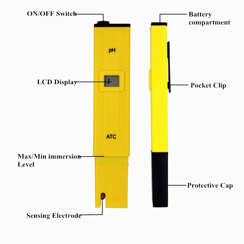 300 шт./лот по FedEx DHL цифровые АТС ручка Тип рН-метр аквариум бассейн Анализатор качества Портативный PH Определитель ценности скидка 30%