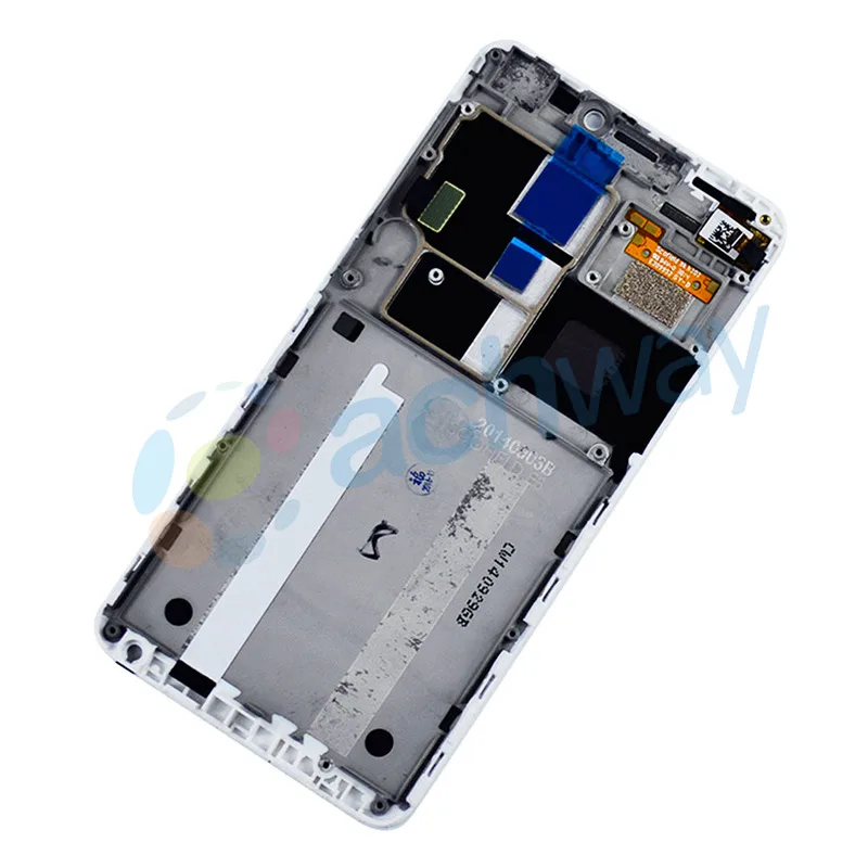 Lenovo S850 LCD Display with Frame White (5)