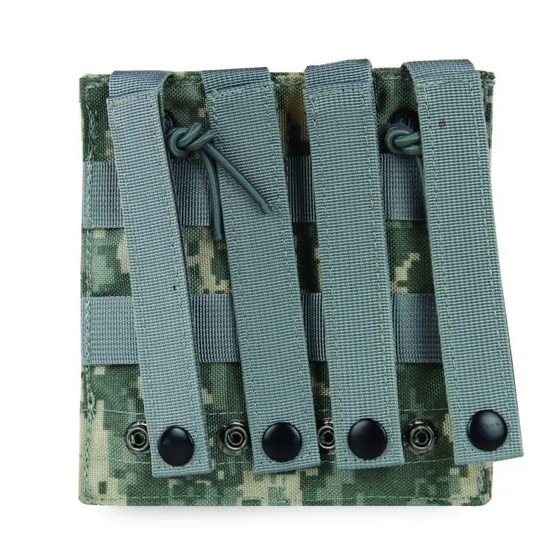 Открытый тактический MOLLE двойной открытый Топ Mag мешок M4/M16 подсумок страйкбол военная Униформа Пейнтбол Снаряжение Открытый - Цвет: ACU