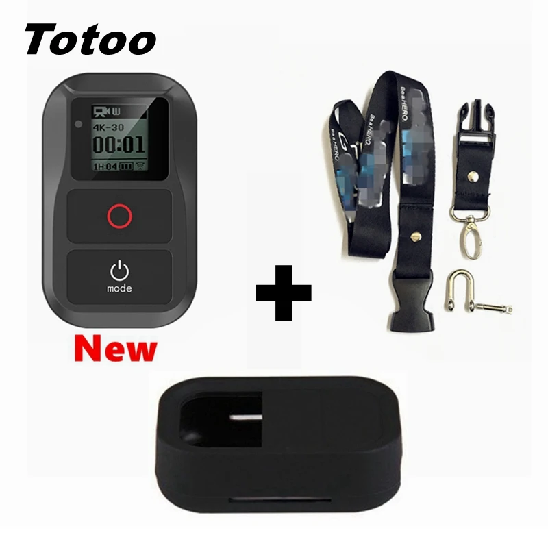 For Gopro 360 Max Wifi Waterproof Remote Control For Go Pro Hero 5 6 7 8 Black 4 5 Session 3